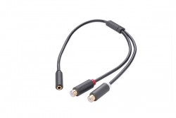 Cáp 3.5 Female ra 2-RCA 0.2m Ugreen 10562