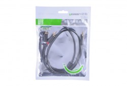 Cáp 3.5 Male ra 2-RCA 1.5m Ugreen 10511