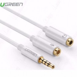 Cáp gộp Mic và Audio 3.5 vào 3.5 4-chấu  Ugreen 10789