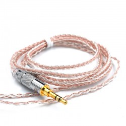 KZ Cable Copper Silver Mixed Plated MMCX