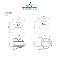 Acoustune Ear Tips AET06