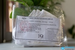 Combo 5 khẩu trang vải kháng khuẩn