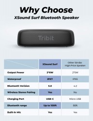 Loa Bluetooth Tribit Xsound Surf