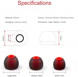 TRN Silicon Eartips