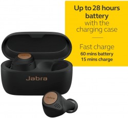 Tai nge True Wireless Jabra Elite Acvite 75t hộp sạc không dây