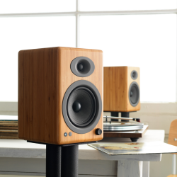 Loa Audioengine A5+ Wireless Bamboo