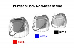 Nút nhét tai Moondrop Spring bằng silicone