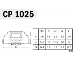 Eartip SpinFit CP1025 & CPA1