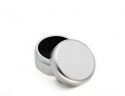 Vision Ears Round Metal Case (silver)