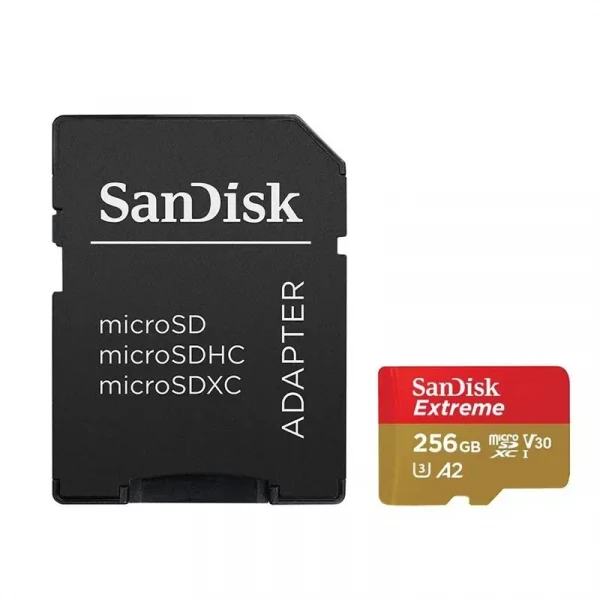 Thẻ nhớ TF Sandisk Extreme 190MB/s A2 V30 U3 256GB