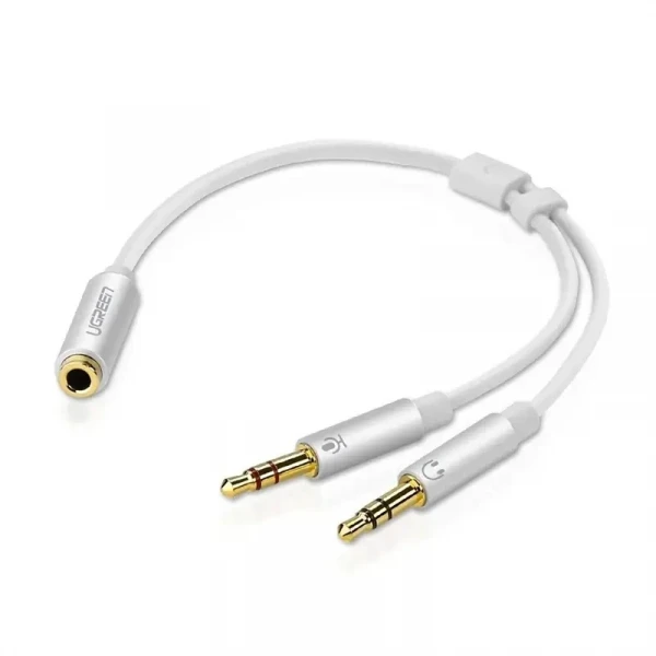 Cáp Gộp Audio 3.5mm 2 (M) Vào 1 (F) Ra Ugreen 10790