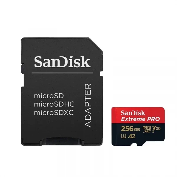 Thẻ nhớ MicroSDXC SanDisk Extreme Pro A2 V30 U3 256GB 200MB/s 