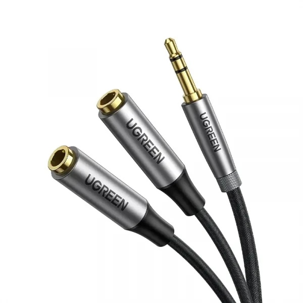 Cáp chia Audio 3.5mm 1 ra 2 Ugreen 50253