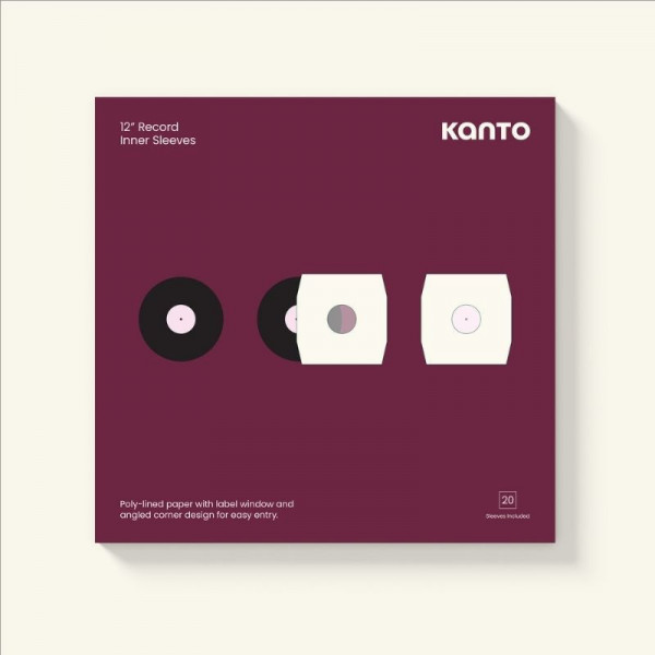 Vỏ đĩa than 12-inch Kanto TT-IS20