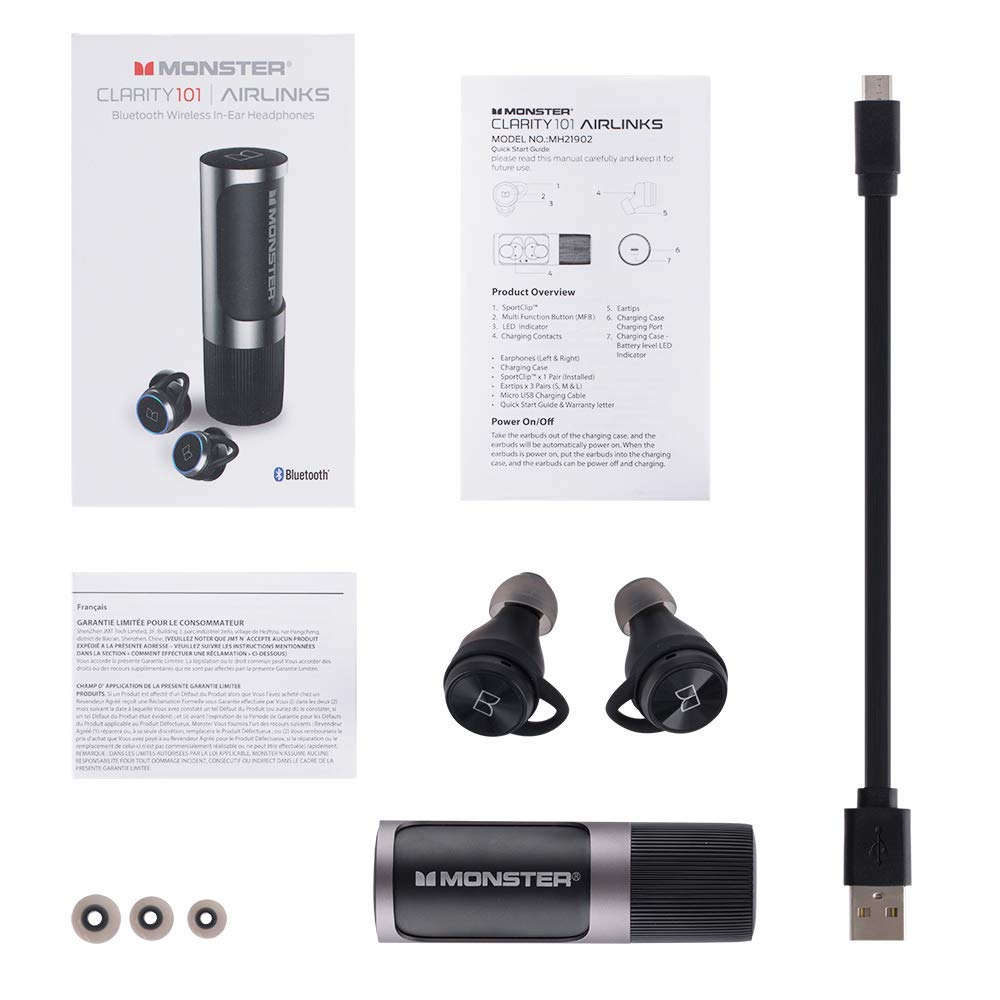 Tai nghe True Wireless Monster Clarity 101 Airlinks