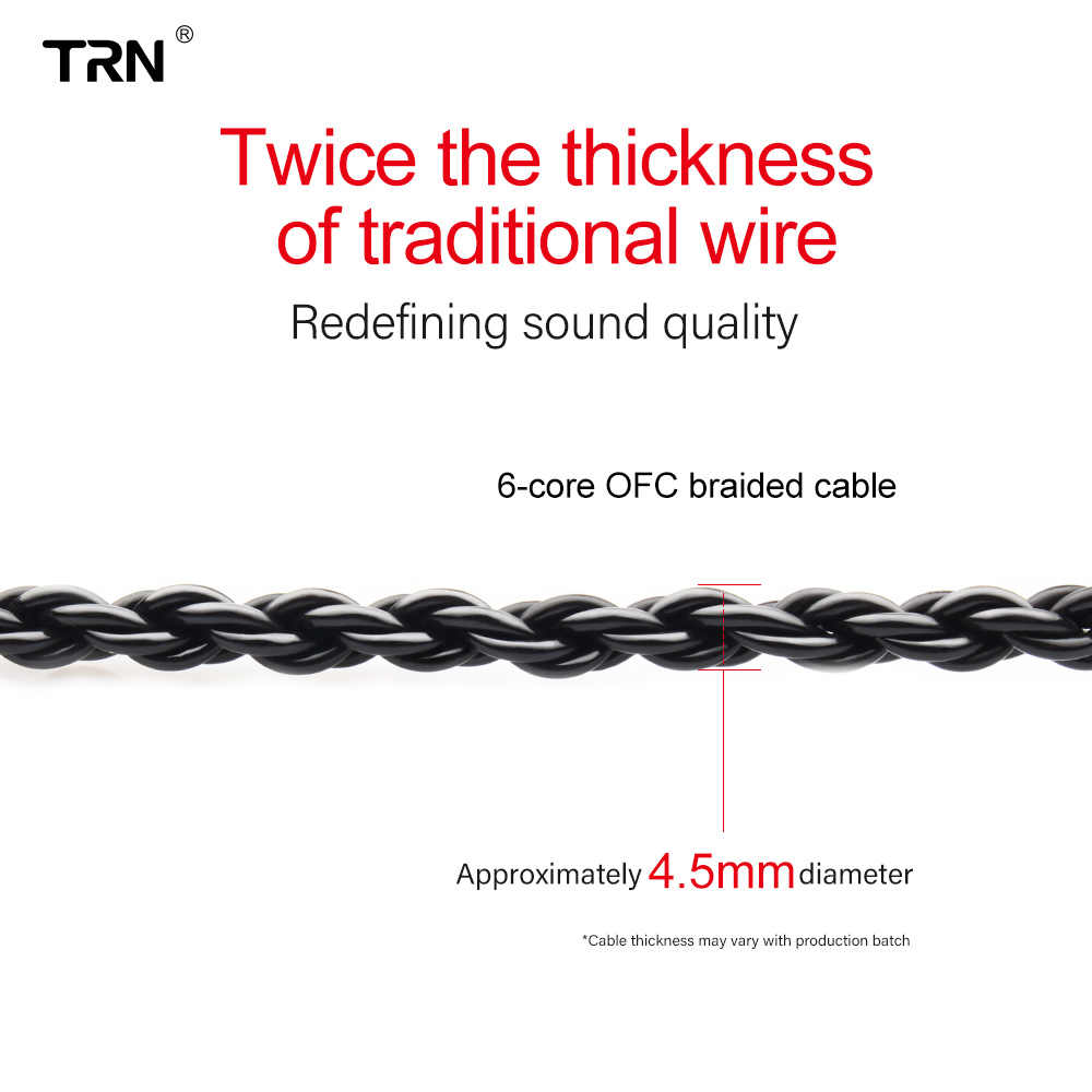 TRN A3 Cable MMCX - 2.5mm