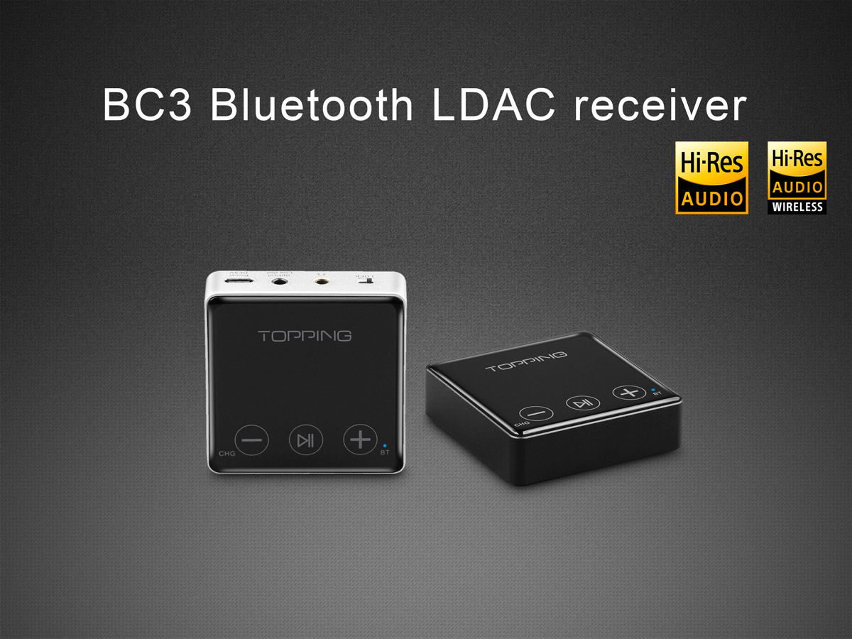 Bluetooth DAC/AMP Topping BC3