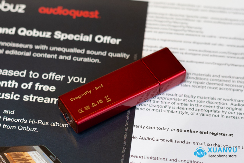 DAC/AMP AudioQuest DragonFly Red