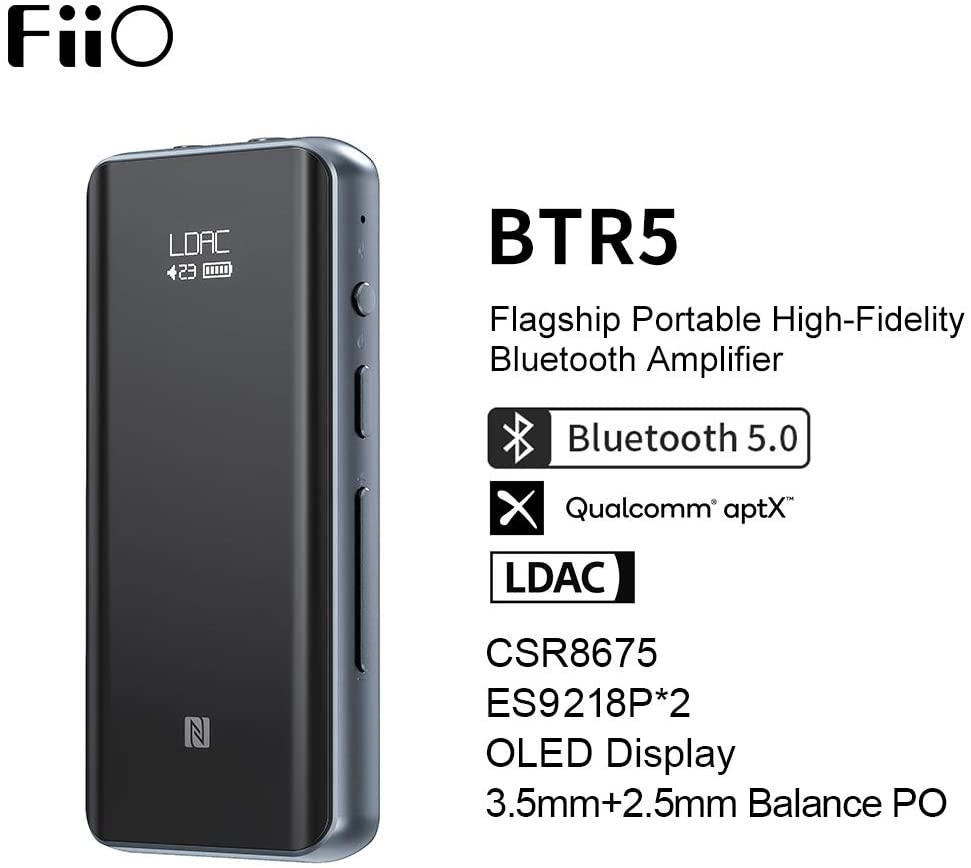 Bluetooth DAC/AMP FiiO BTR5