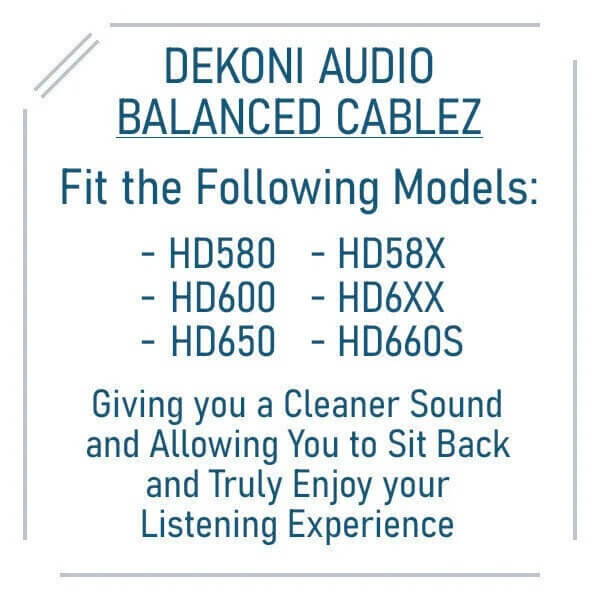 Cáp tai nghe Dekoni Audio CBZ-HD6XX-PENTA