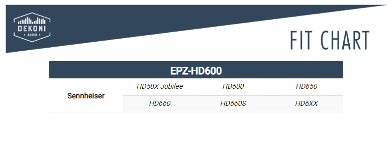 Đệm Pad Dekoni Audio EPZ-HD600-SK