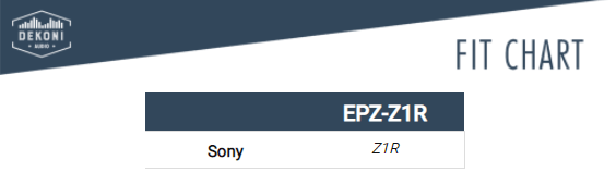 Đệm Pad Dekoni Audio EPZ-Z1R-FNSK hình1