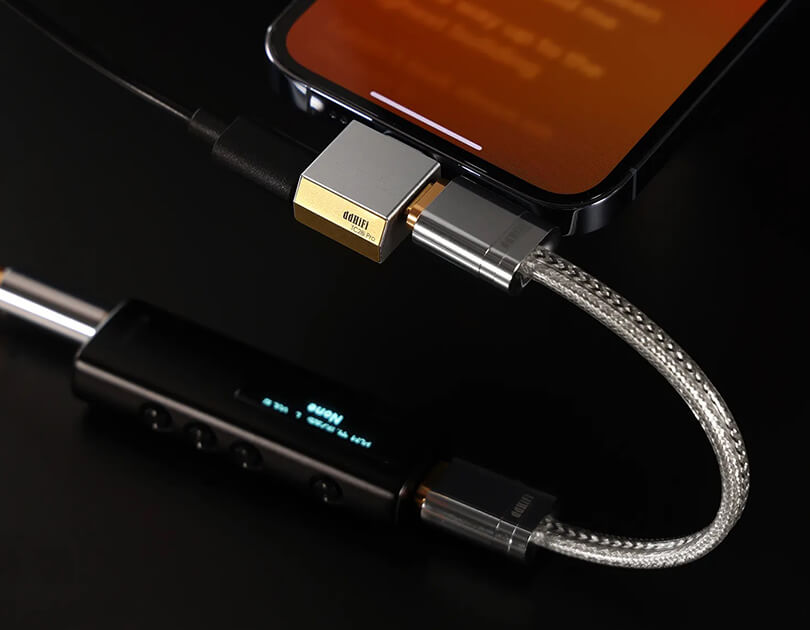 ddHiFi TC28i Pro Lightning to USB-C and Power Adapter hình 2