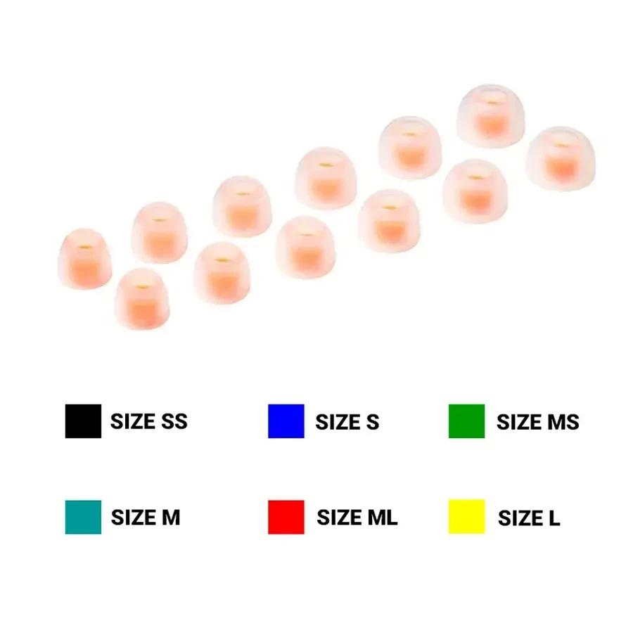 Azla SednaEarfit VIVID Edition (Sunset Orange) hình 2