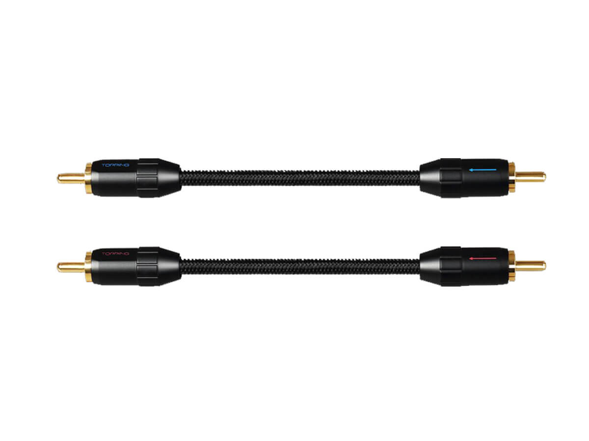 Topping TCR2-10, 10cm RCA cable