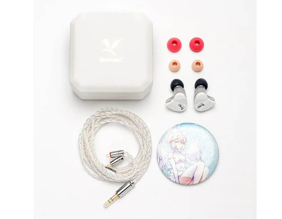 Tai nghe SeeAudio x Z Review Rinko màu trắng