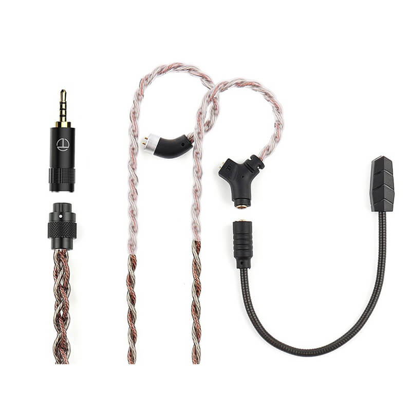 TRN RedChain Plus Gaming Headphone Upgrade Cable hình 1