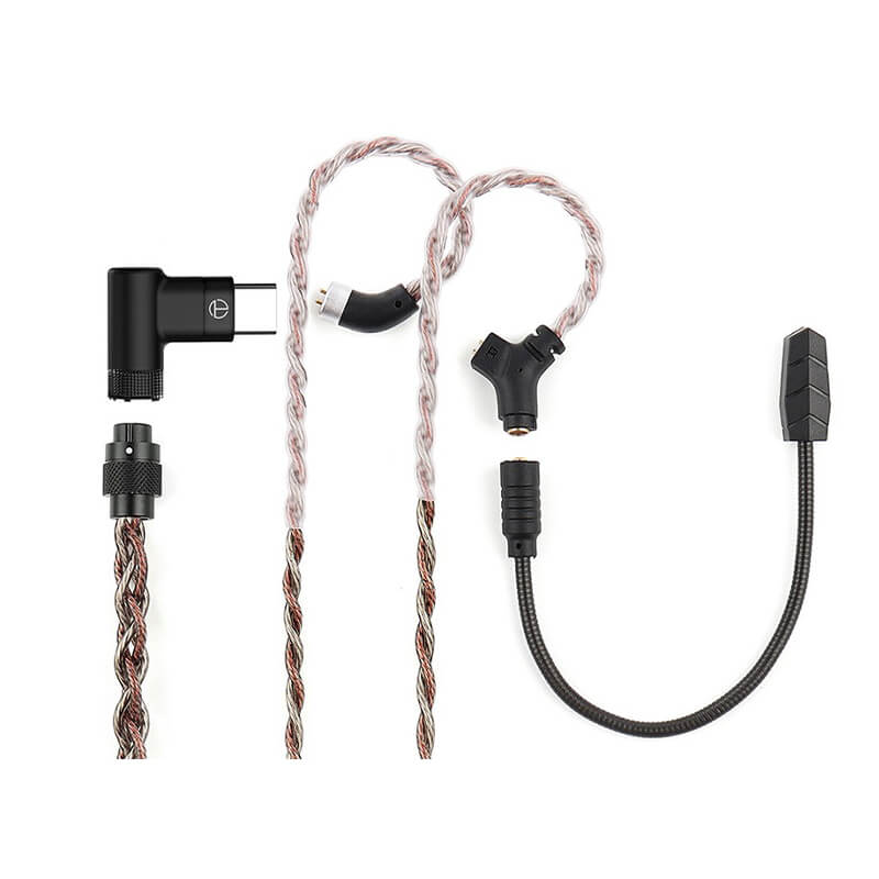 TRN RedChain Plus Gaming Headphone Upgrade Cable hình 2