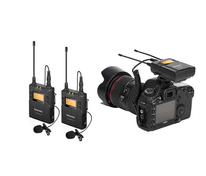 Bộ micro không dây Saramonic UwMic9 Kit2 (2TX+1RX) hình 2