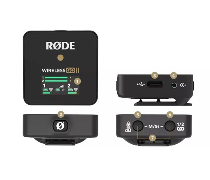 Cục nhận Rode RX Wireless GO II