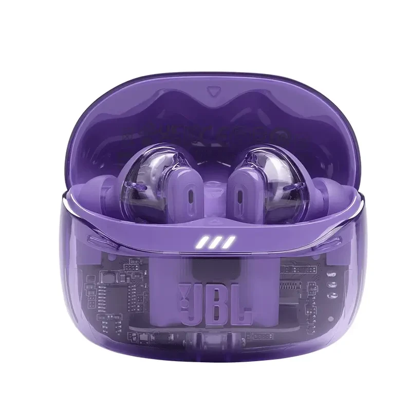 Tai nghe True Wireless JBL Tune Beam 2 Ghost tím 2