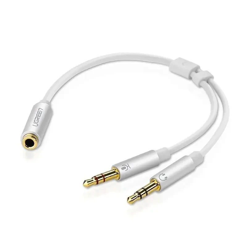 Cáp Gộp Audio 3.5mm 2 (M) Vào 1 (F) Ra Ugreen 10790