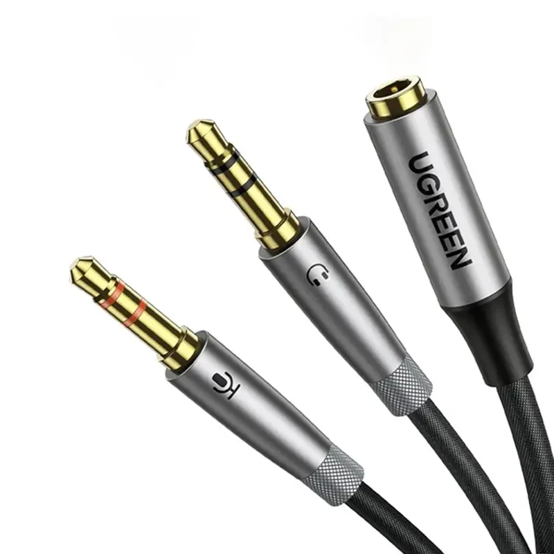 Cáp chữ Y gộp Mic & Loa sang tai nghe có Mic Ugreen 50255