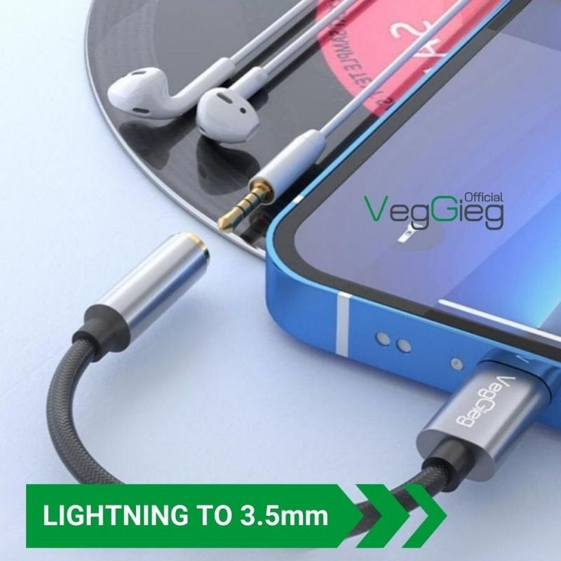 Cáp chuyển đổi Lightning sang 3.5mm V-A619