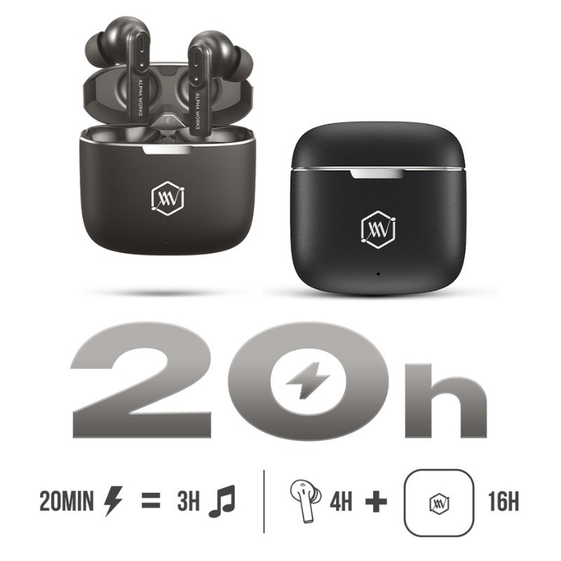 Tai nghe True Wireless Alpha Works CURVE 300 - 007